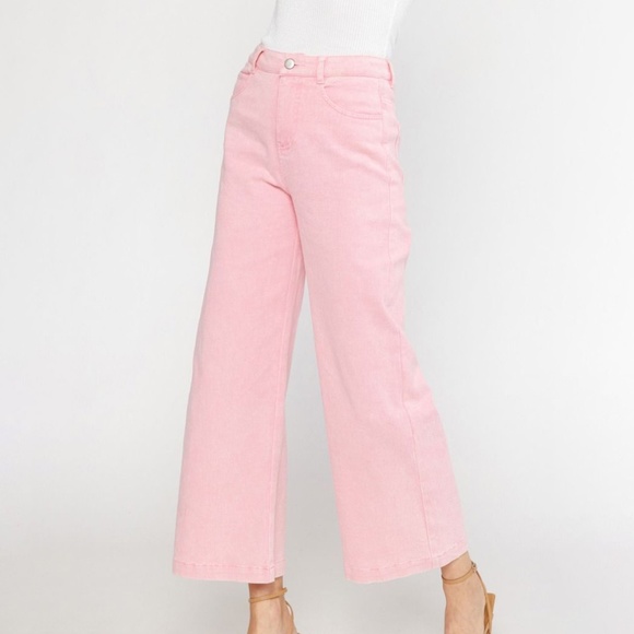 Pink Denim Jeans - Picture 1 of 5